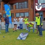 Corn Hole at a competitive corporate event