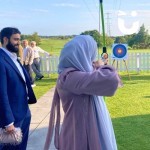 Soft Target Archery at a wedding