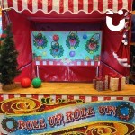 Christmas Bauble Basketball Stall Hire photo of full stall