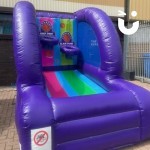Basketball Inflatable Pod Hire ready to be enjoyed