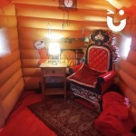 Inside our Inflatable Grotto ready for Santa