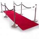 The Red Carpet And Stancions 4m Hire