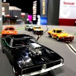 The Scalextric Hire muscle cars