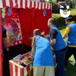 Ferris Wheel Hoopla stall at a corporate team building event