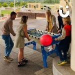 Table Football Hire at afamily fun day