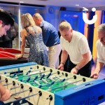 Table Football Hire at an office social