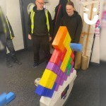 Tetris Tumble being enjoyed by colleagues