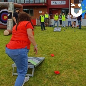 Cornhole Bean Bag Toss Hire