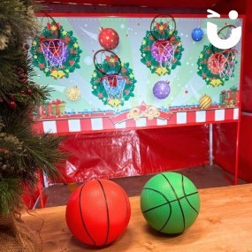 Christmas Bauble Basketball Stall Hire