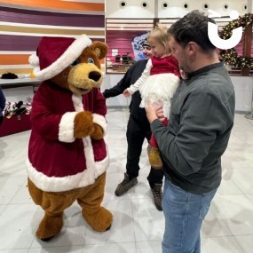 Santa Bear Walkabout Character Hire