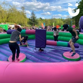 Wipeout Inflatable Challenge Hire