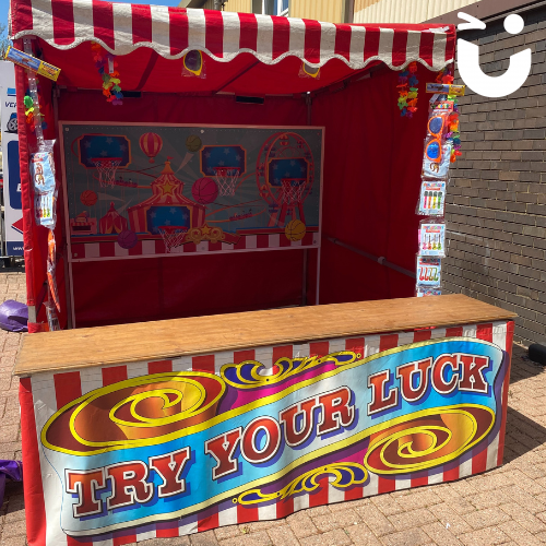 Shoot The Hoop Stall Hire | Hire Our Side Stall - The Fun Experts®️