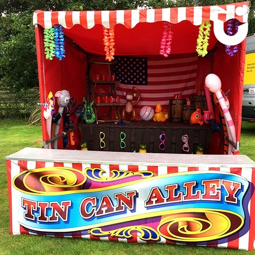 Tin Can Alley Stall Hire | Funfair Ideas | The Fun Experts®