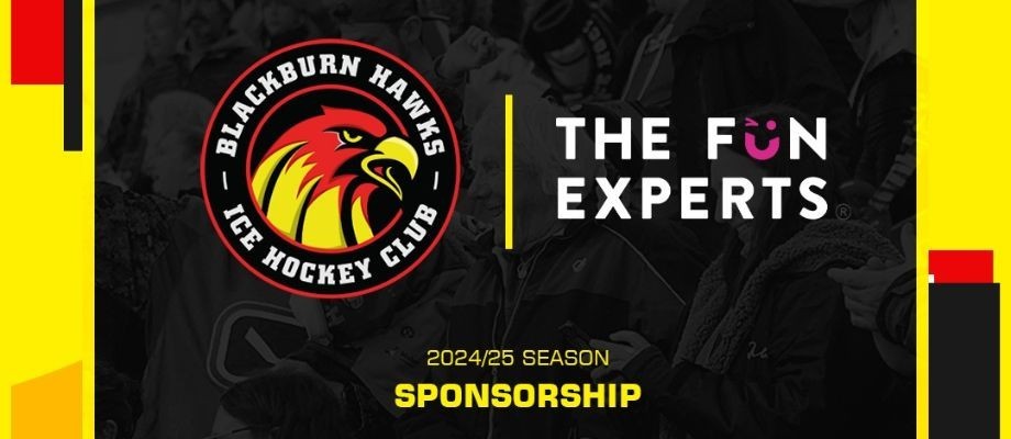 The Fun Experts Proudly Sponsor Blackburn Hawks Ice Hockey Team